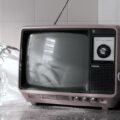 古いテレビ　TV